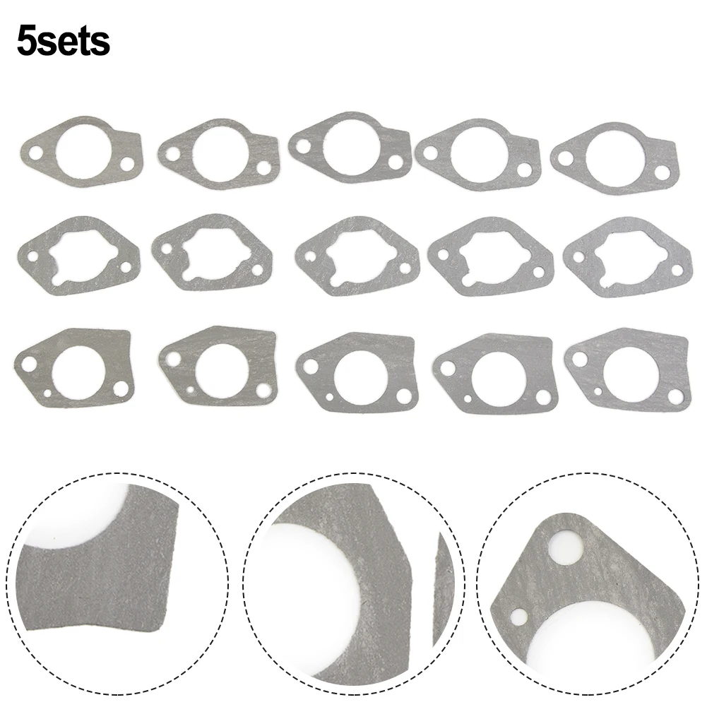 

5 комплектов впускных прокладок карбюратора для Honda GX340-GX390 188F 190F 5 кВт 6,5 кВт 11/13 л.с., детали бензинового генератора бензинового двигателя