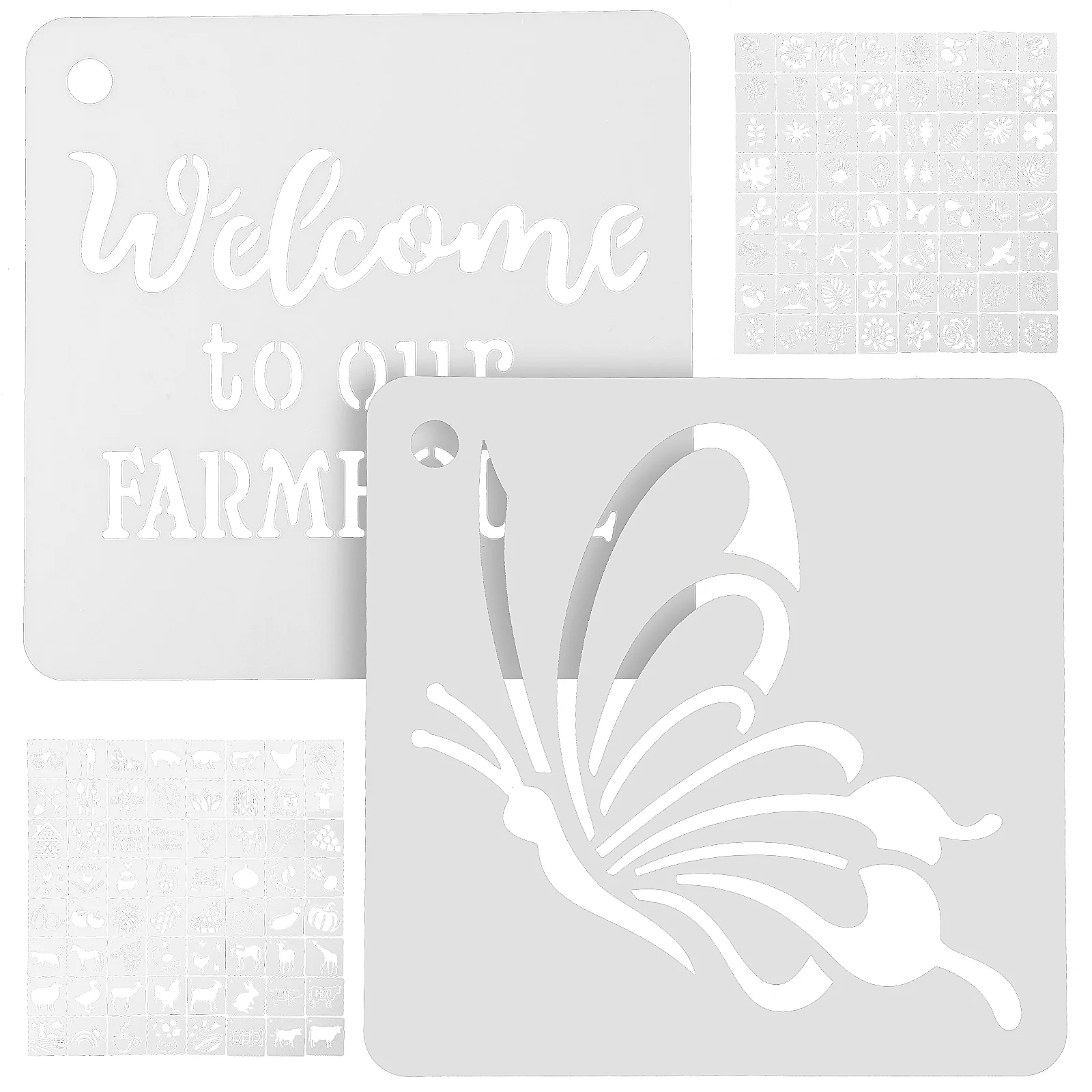 

Account Drawing Stencils Painting Templates DIY Scrapbook Decorations