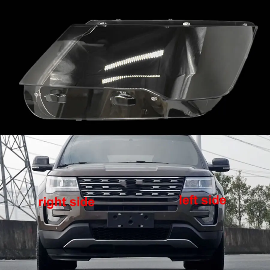 

Made For Ford Explorer 2016 2017 2018 Front Headlamp Cover Lampshade Lamp Headlight Shell Lens Plexiglass Replace Original