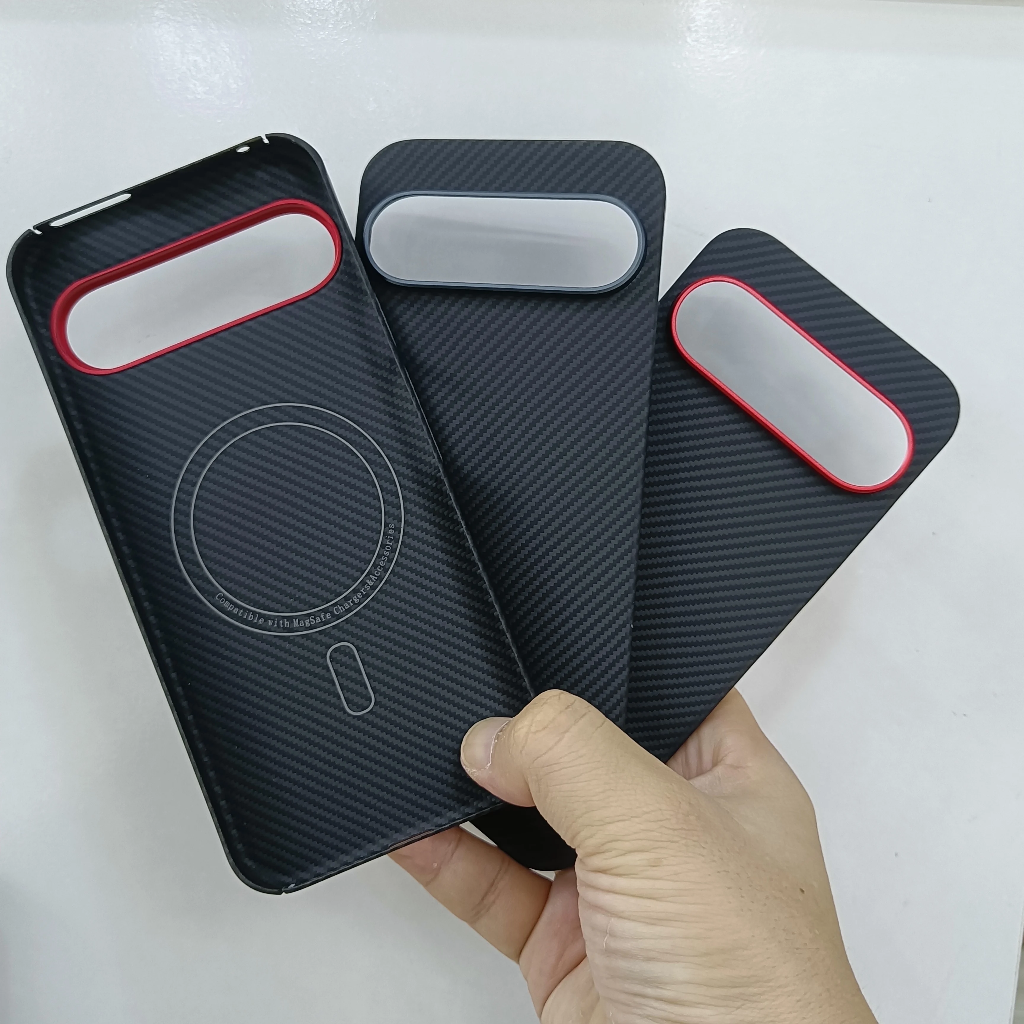 Asdipsa подлинное углеродное волокно Magsafe чехол для Google Pixel 9 Pro XL 9Pro Матовый