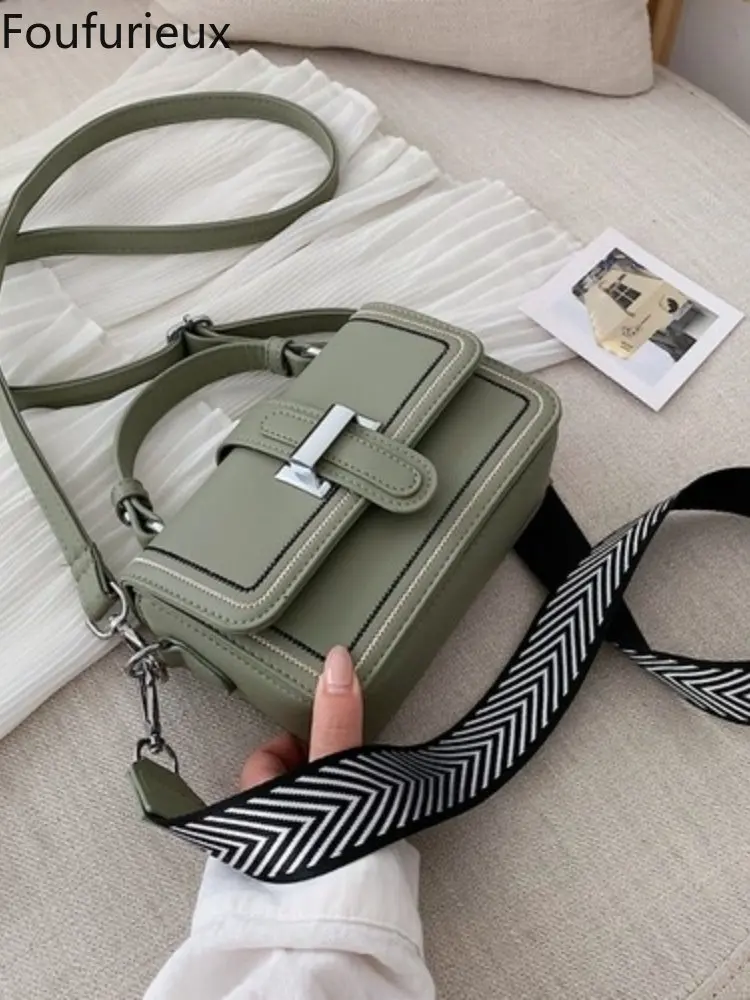 

Роскошная женская сумка через плечо foufurious, женская сумка через плечо, дизайнерская многослойная новая сумка-кошелек из ПУ кожи, Сумка с губн...