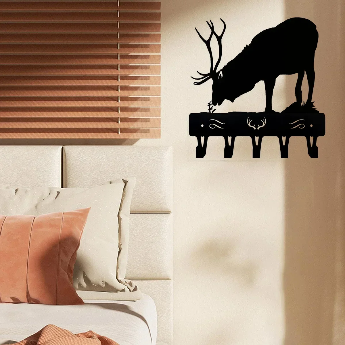 Вешалка для одежды Iron Art Elk Bull: деревенский наслаждение вашего дома