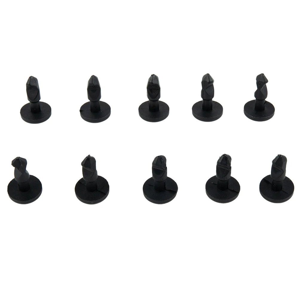 

High Quality Screw Clips Plate For Porsche Cayenne Plastic Black Complete Assembly Easy To Install 955 572 710 00