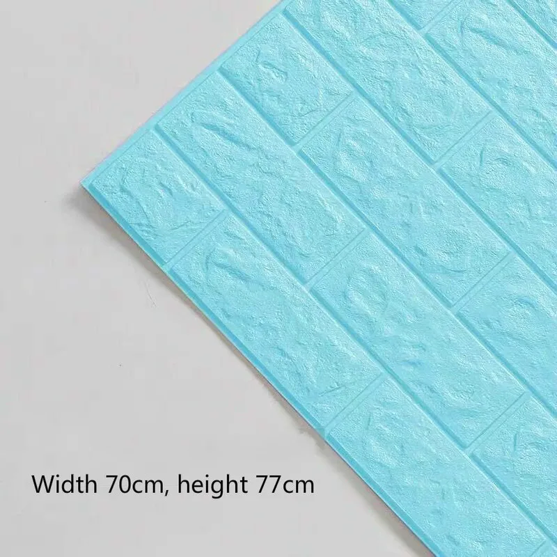 3D Стерео Декоративные Наклейки для Стены Телевизионного Фона Водонепроницаемые Антиударные Самоклеящиеся Обои