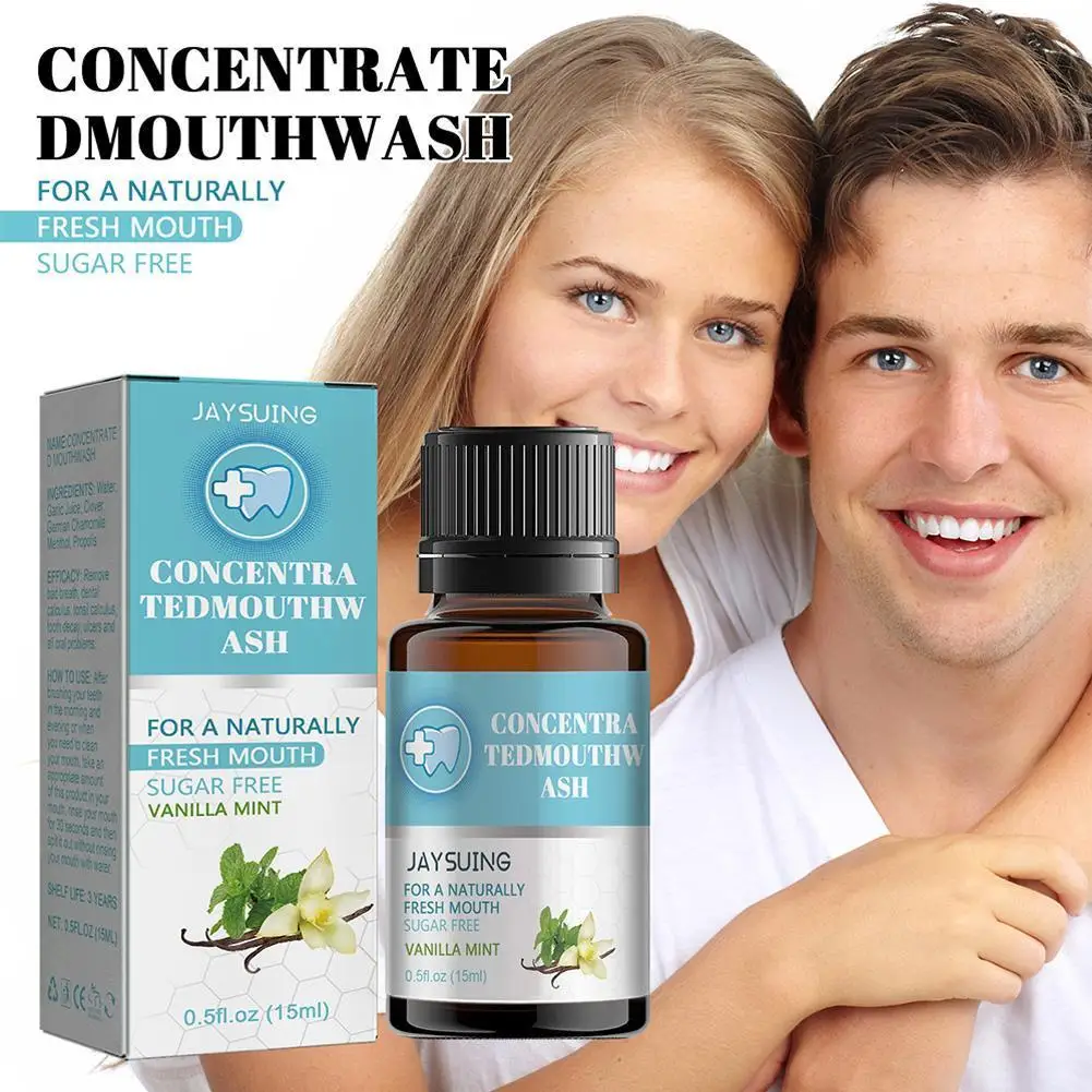 

New Breath Freshener 15ml Mouth Breath Freshener Spray Hot Care Odor Liquid Treatment Herbal Refresher Halitosis R5f5