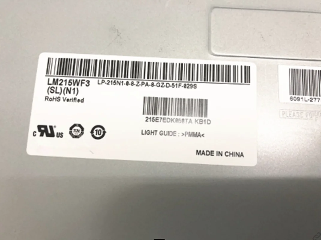 Высококачественный LM215WF3-SLK1 LM215WF3-SLN1 LM215WF3 SLK1 SLN1 SLS1 ЖК-экран с гарантией на один год -