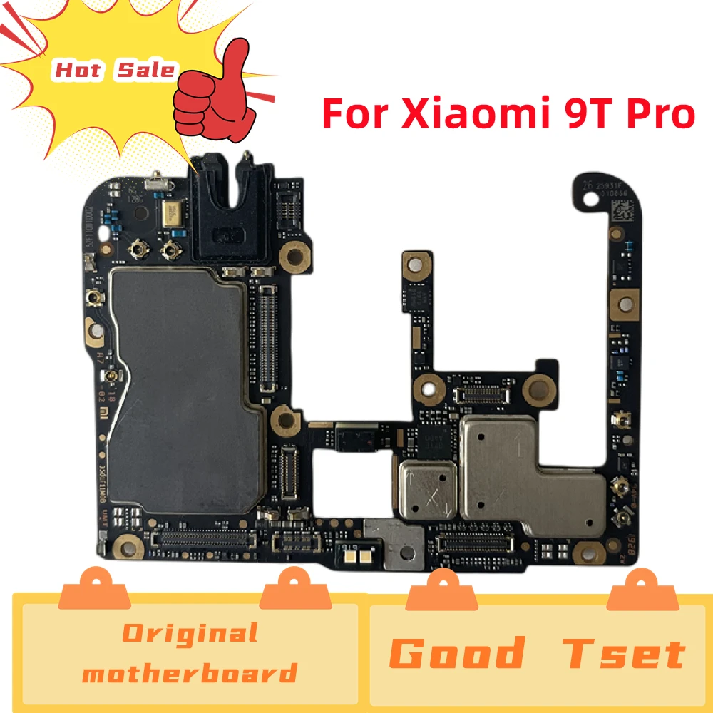 100% Original Good Tested Full Work Original Unlock Motherboard Mainboard For Xiaomi Mi 9T Pro Logic Circuit Board Plate Global