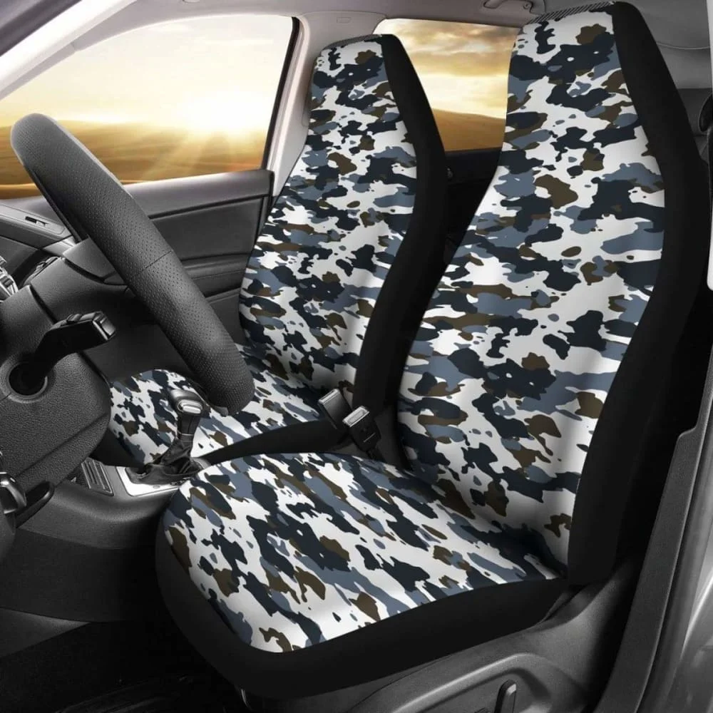 

Car Seat Covers Camo Pattern 03,Pack of 2 Universal Front Seat Protective Cover