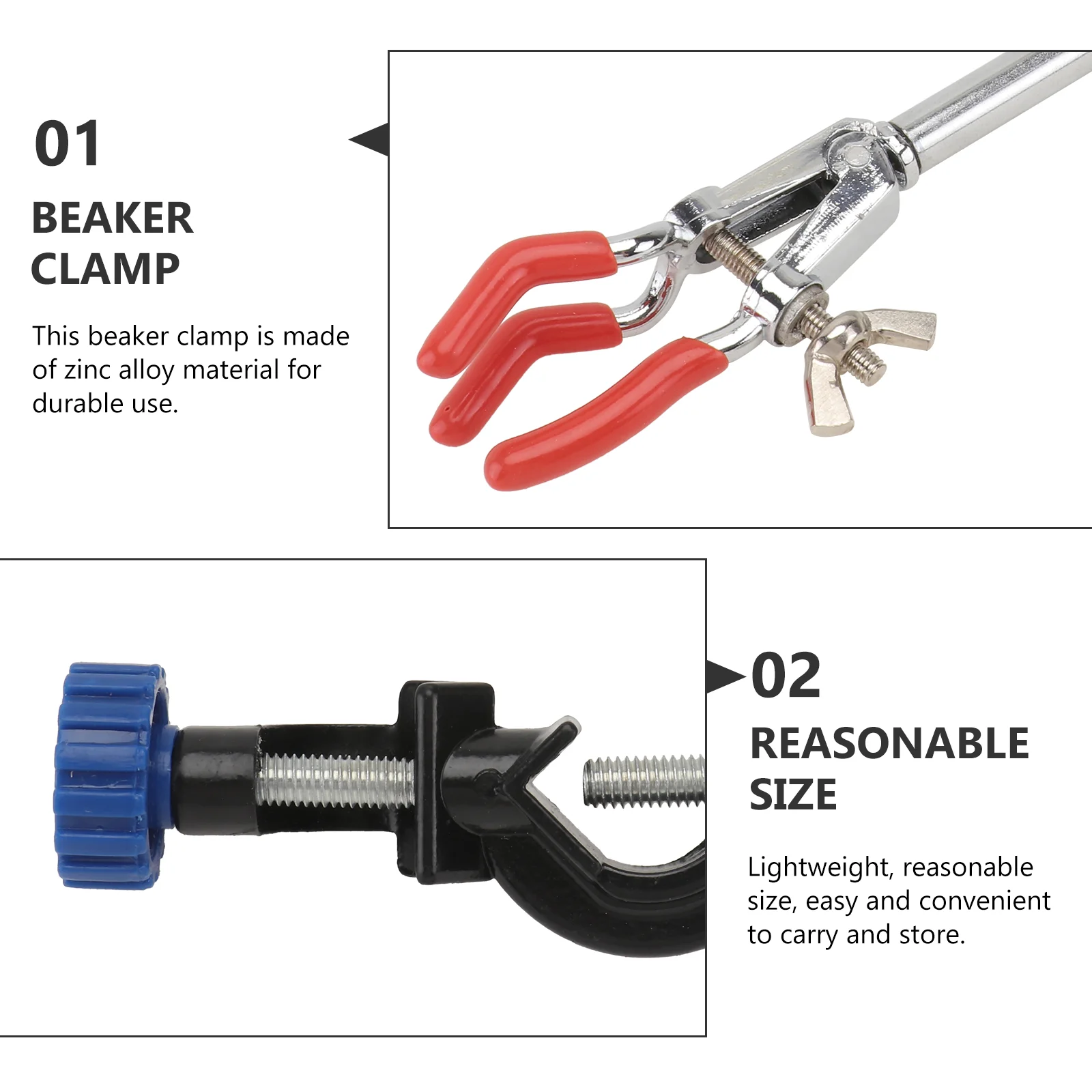 Трехкулачковый зажим джиг-зубец лабораторные зажимы для пальцев цинковый сплав