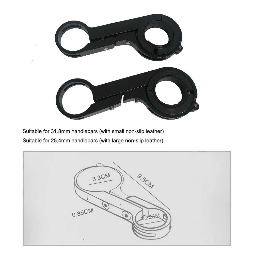 Удлинитель на руль велосипеда легкий и прочный двойной кронштейн для удлинения