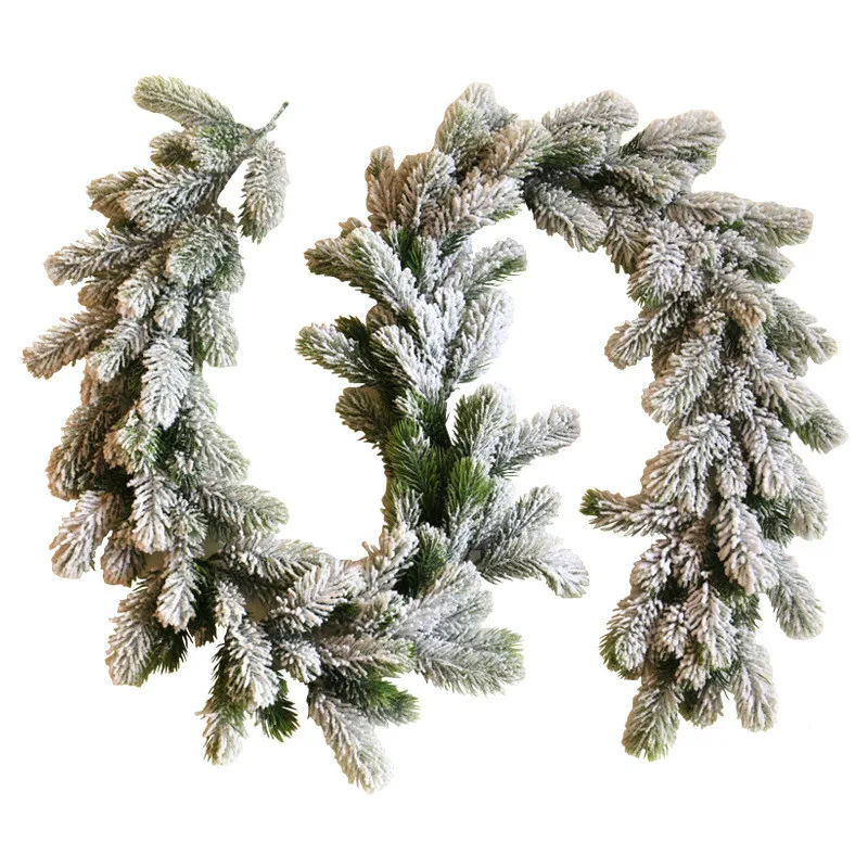 

Christmas Wreath Barries Cones Artificial Vine Hanging Floral Foliage Garland Christmas Decorations for Home Navidad Natal 2022