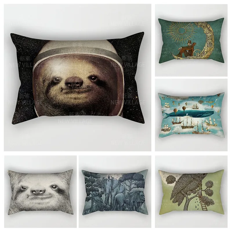 

Nordic fall home decor 30*50 throw pillow case sofa living room Cushion cover 30x50cm 40x60 40*60 boho Vintage Mandala Morocco