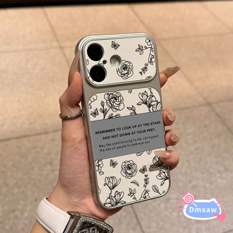 Чехол для телефона Huawei Pura 70 Art P60 P50 P40 Pro Plus Honor 60 Magic 8 7 6 Pro 5 4 Lite с большим окном для просмотра и рисунком розы (art.: 3920db63cde5e) - 3920db63cde5e
