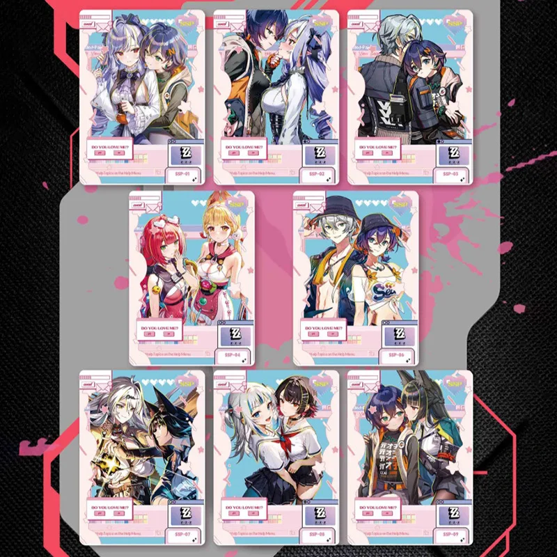 Фото Zenless Zone Zero Cards Deluxe Edition Booster Pack Limited Silver Flash Card Аниме Игры Коллекционные карты Игрушки Подарки №2