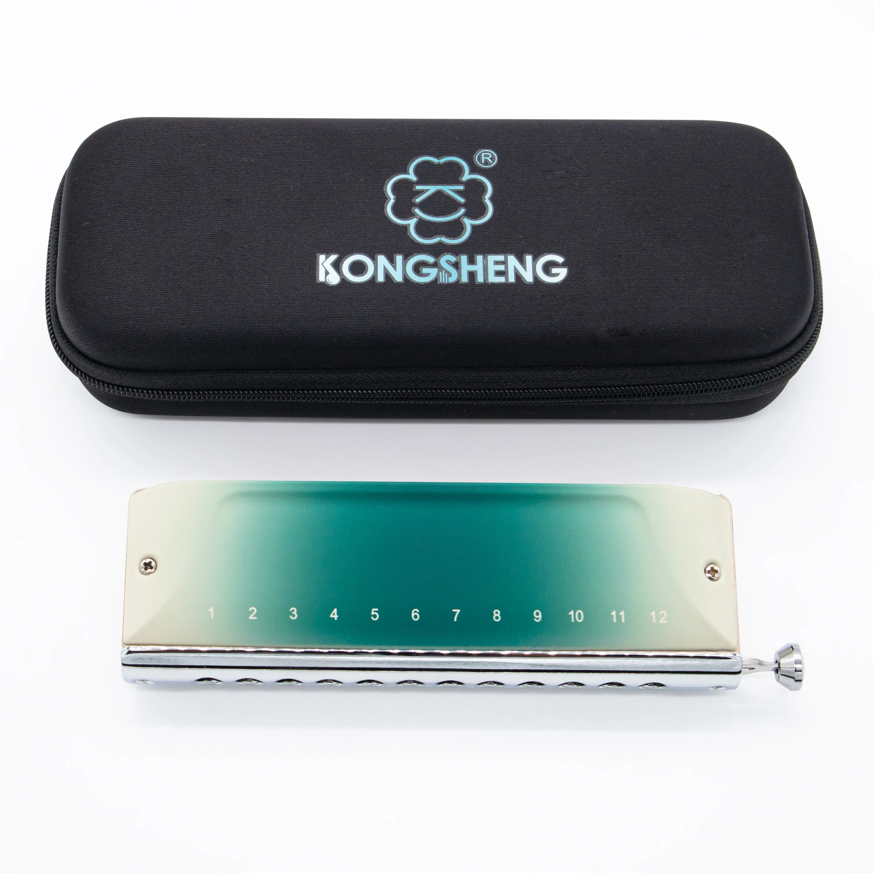 Фото KONGSHENG RE-48 Хроматическая губная гармоника Rouge с 12 отверстиями №4