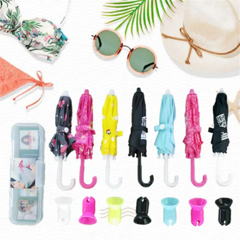 Universal Mini Umbrella Stand With Suction Cup Cell Phone Stands Cute Kawaii 2022 Outdoor Cover Sun Shield Mount Phone Holder images - 6