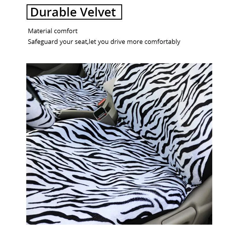 Чехлы на сиденья для тяжелых фургонов Zebra Style 2 + 1 универсальные подходят