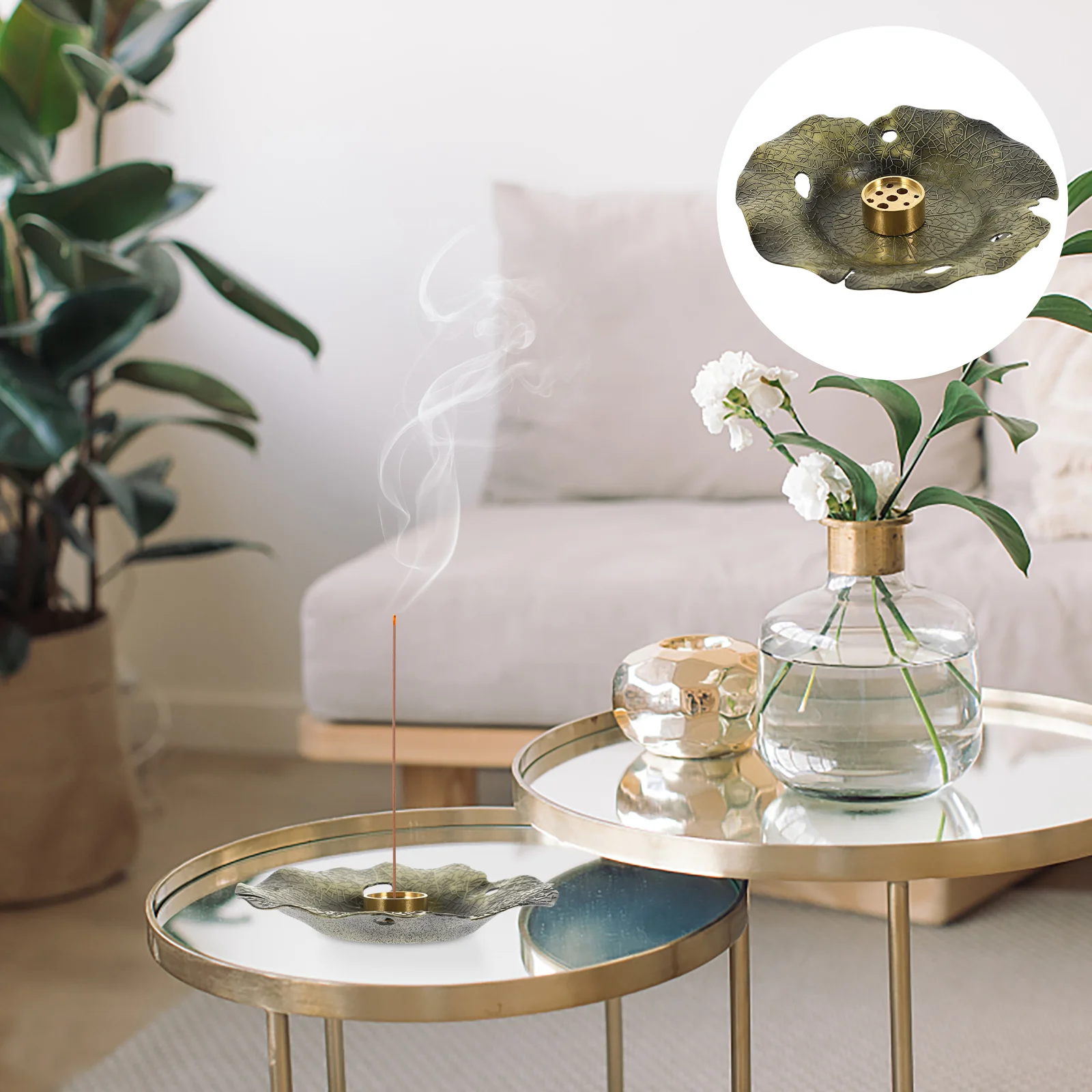 

1 Set Adornment Decoration Home Holder Table Tray for Office Decor Tea House