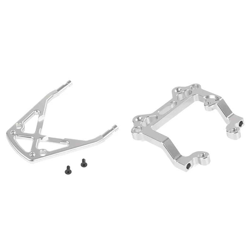 

Front Bumper Bracket With Rear Upper Bulkhead Brace Rear U-Shaped Holder For 1/5 HPI Baja 5B 5T 5SC Rovan KM Buggy