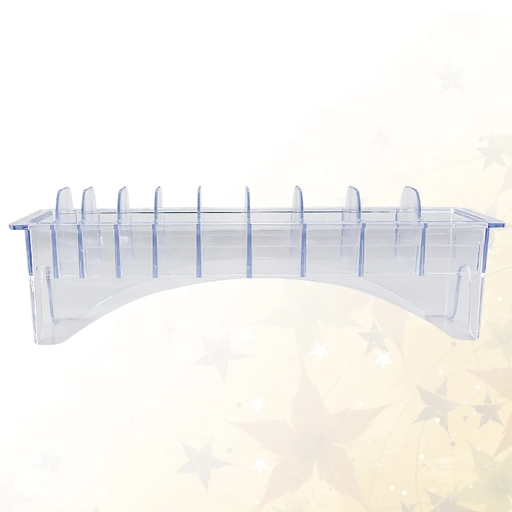 

Clipper Comb Box Hair Limit Storage Case Guide Organizer Electric Guards Guard Combsattachment Set Cutting Guides
