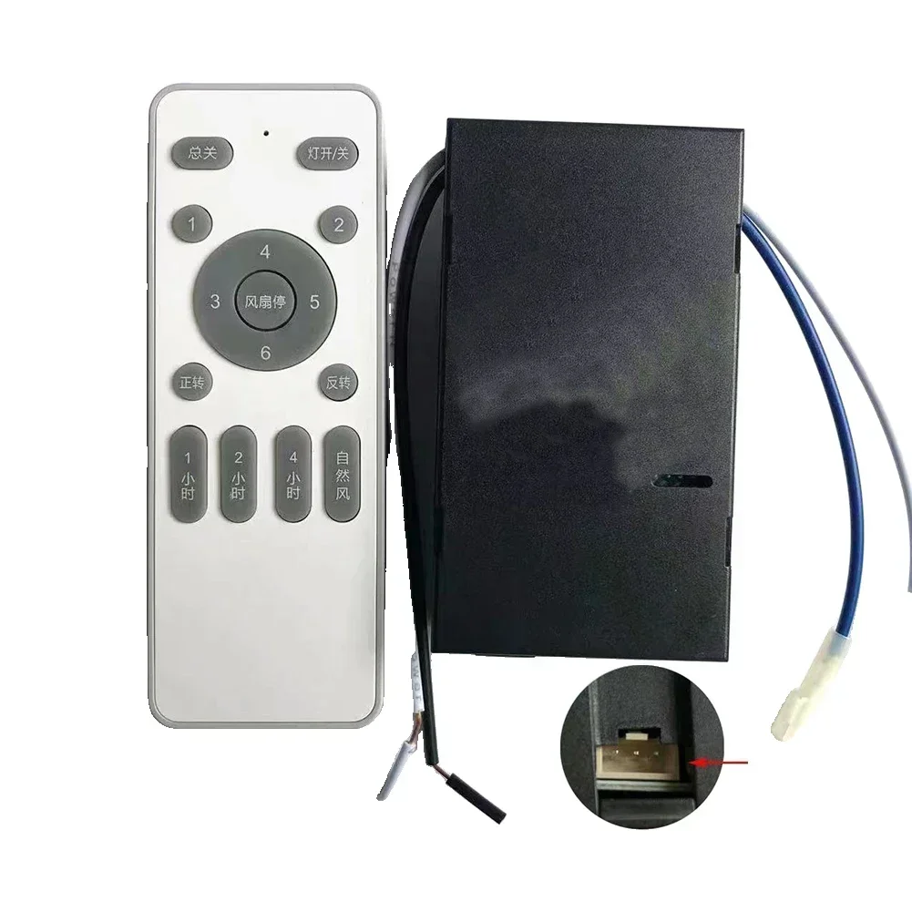 konwersji częstotliwości wentylator sufitowy pilot zdalnego sterowania odbiornik wyłącznik czasowy 6-biegowa kontrola konwersja niskiego