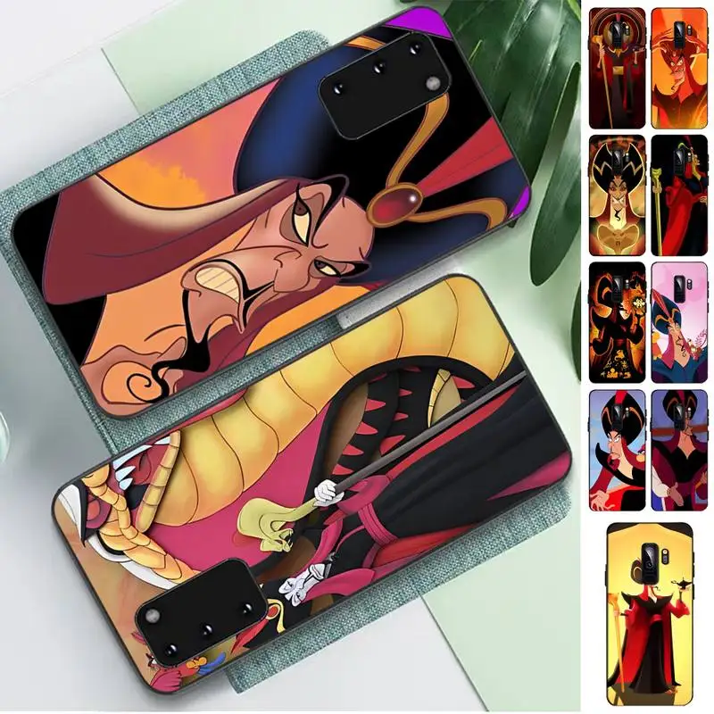 

Disney Jafar evil Phone Case for Samsung S10 21 20 9 8 plus lite S20 UlTRA 7edge
