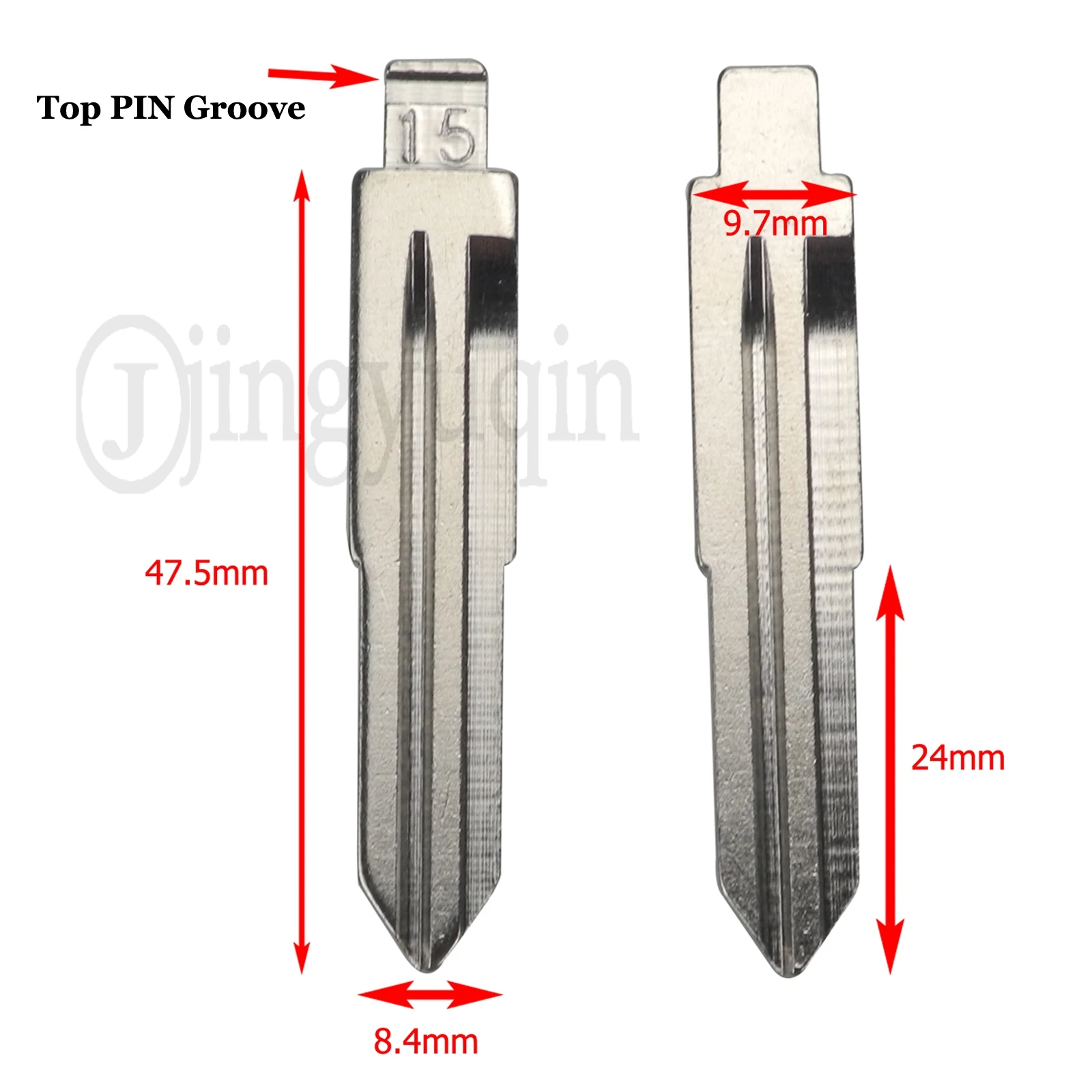 

Jingyuqin для Great Wall HAVAL HOVER H1 H2 H3 H5 H8 H9 флип-пульт дистанционного ключа автомобиля лезвие пустой брелок # Замена 03 15 25 69 No 104