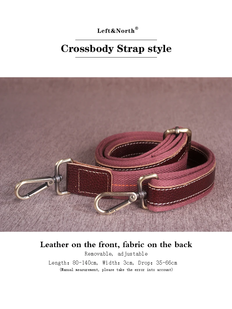 Женская сумка с ремешком на плечо LEFT &amp NORTH винтажная элегантная из 2024