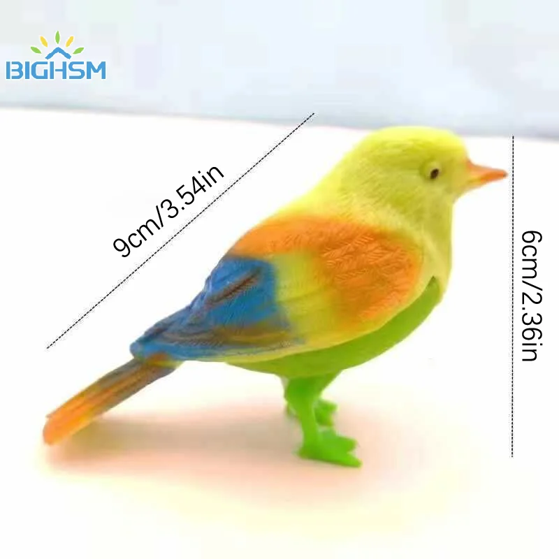 Мини-птица с голосовым управлением