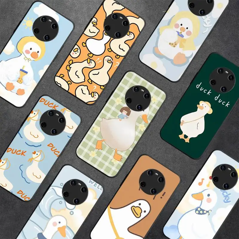 

Duck Phone Case for Huawei Y 6 9 7 5 8s prime 2019 2018 enjoy 7 plus