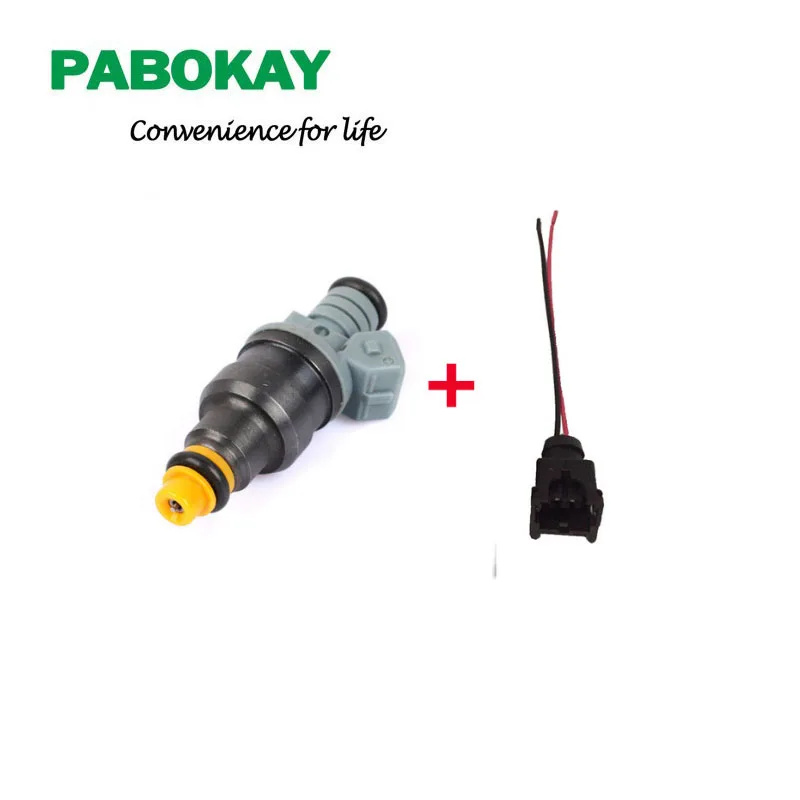 

1 piece x High performance 1600cc CNG fuel injector 0280150842 for ford racing car truck with wire plug
