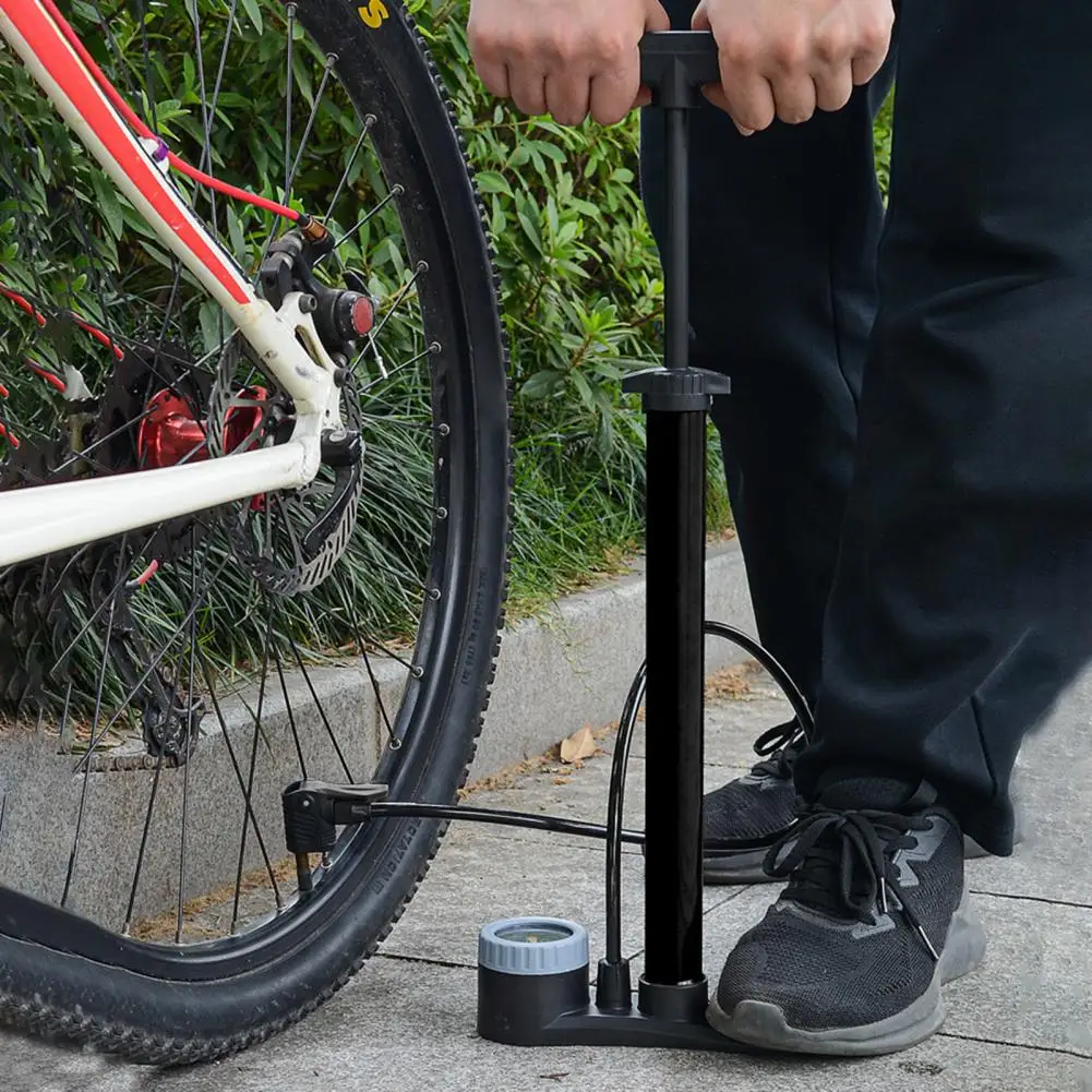 

Велосипедный воздушный насос портативный велосипедный воздушный насос с манометром T-образная ручка удобная ручка 160psi велосипедные шины для горных велосипедов