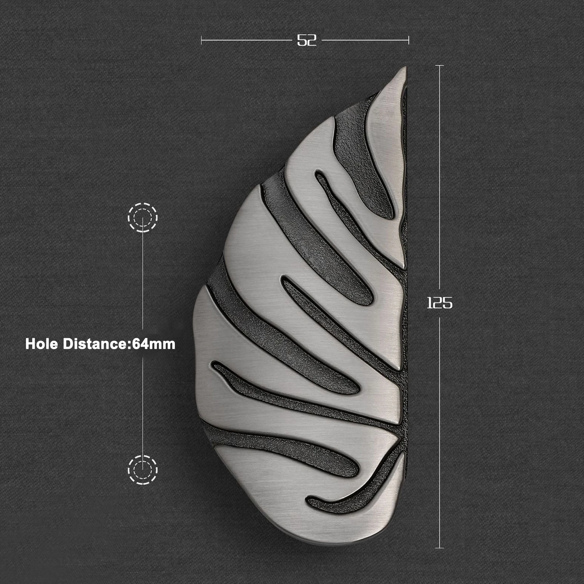 

Ручки для шкафов AOBT, золотые, серебряные, листовидные