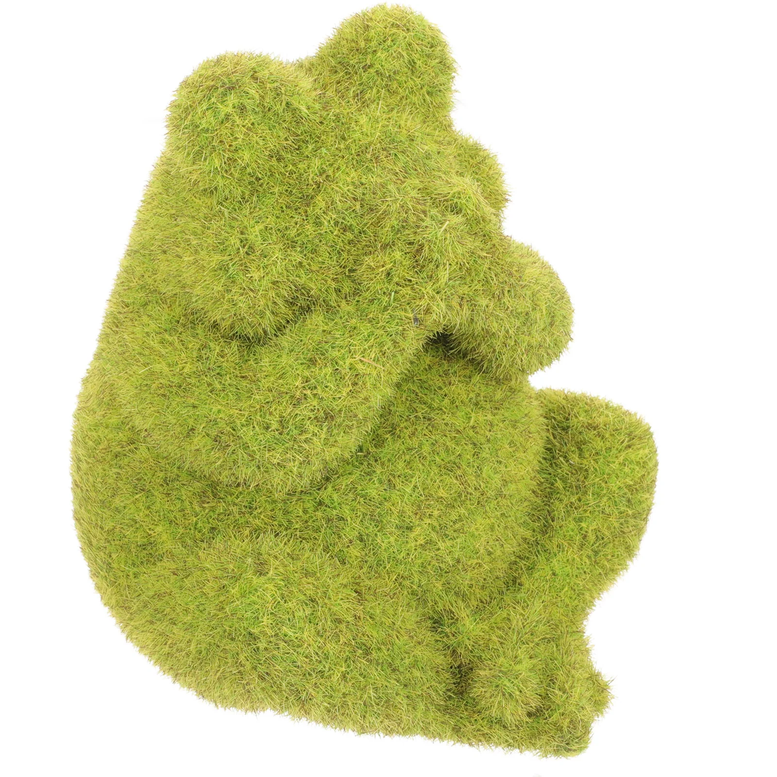 

Садовая статуя лягушки, искусственная трава, лягушка, статуэтка, искусственное украшение для сада