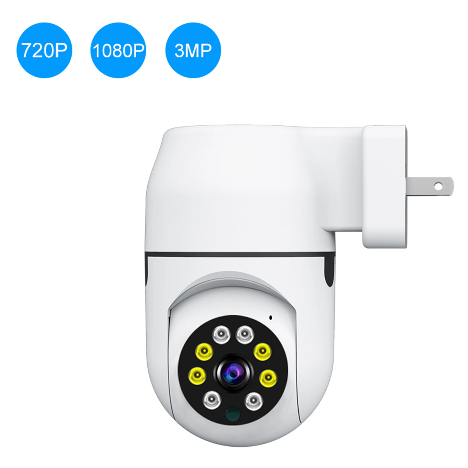 

V380 Pro 3MP HD Camera Wireless Smart Home Security Automatic Tracking CCTV 360° Baby Protection Monitor Cam Surveillance