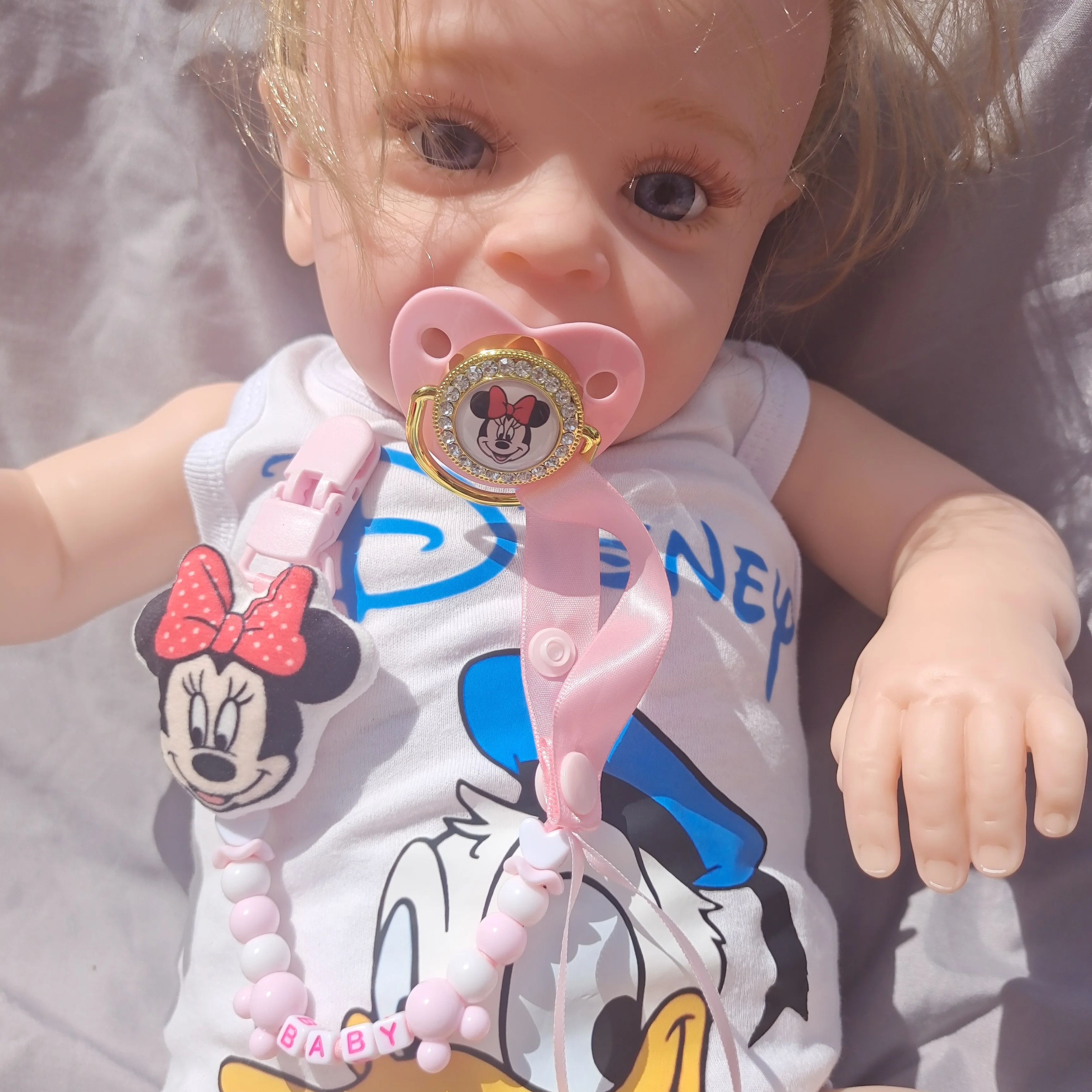 Повязка на голову для новорожденных эластичная из мягкого нейлона