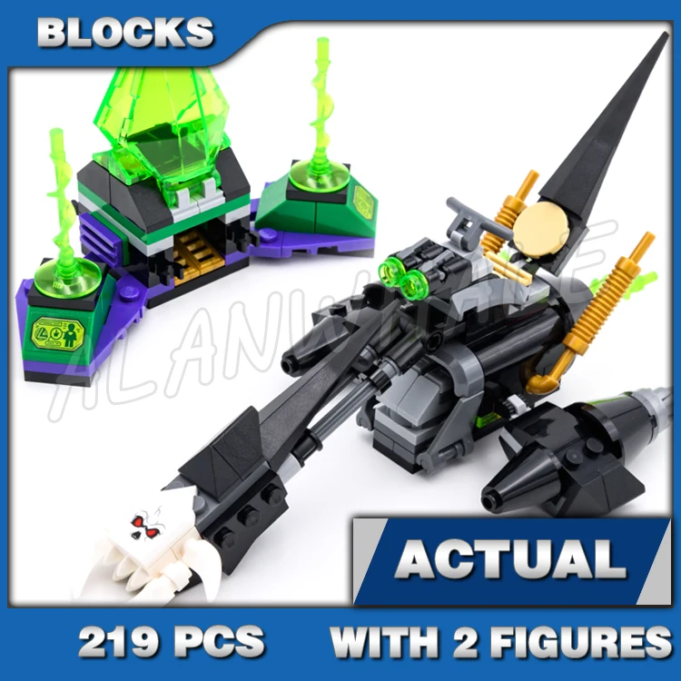 219 шт. Super Fighter Krypto Team-Up тюремный велосипед Space Hog Superdog 10842 строительные блоки