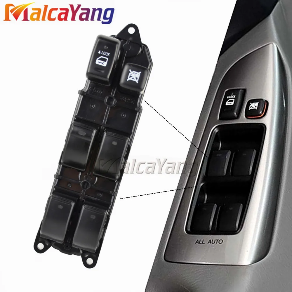 

84040-60091 Electric Power Window Master Switch For Toyota Land Cruiser Lexus 120 Prado GRJ120 TRJ120 8404060091