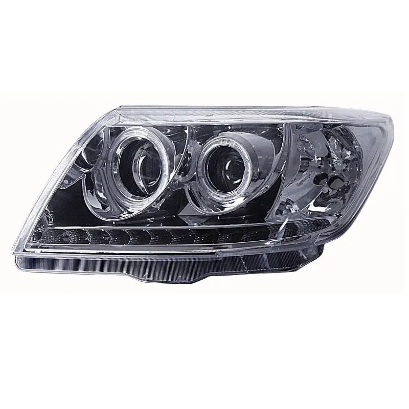 Фото Автомобильные фары для Toyota Hilux 2008-2011 гг., Hilux Revo Vigo, с ДХО, биксеноновые, с функцией ближнего/дальнего света, парковочные огни №2