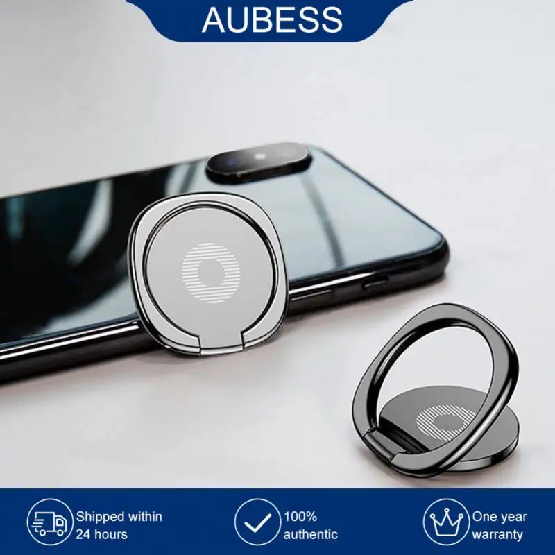 

Rotation Ultra-thin Car Mount Stand Universal Phone Ring Holder Metal Holder Kickstand Stand For Smartphone For Iphone Desktop