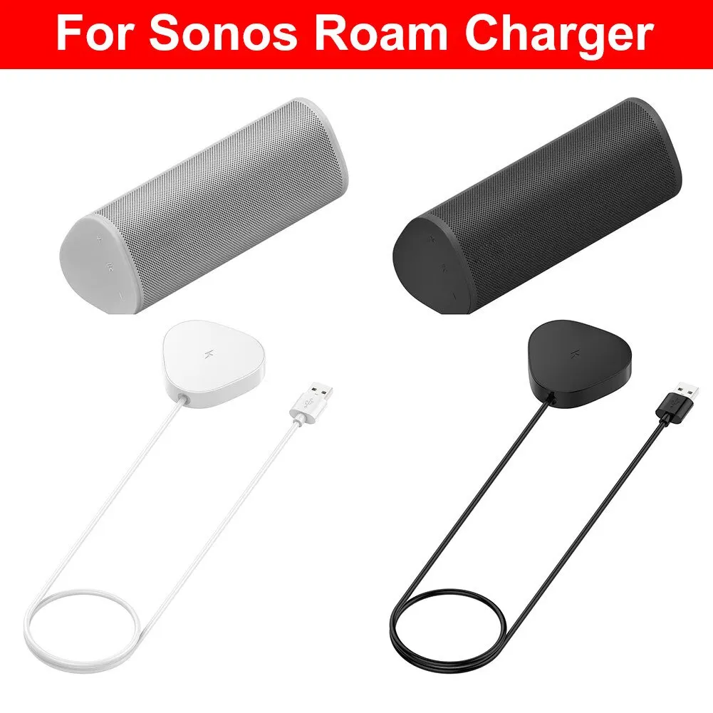 

Magnetic Wireless Charger for Sonos Roam SL/Sonos Roam Speaker with Over-current Protection 1000MA Quick Power Up Charging Dock