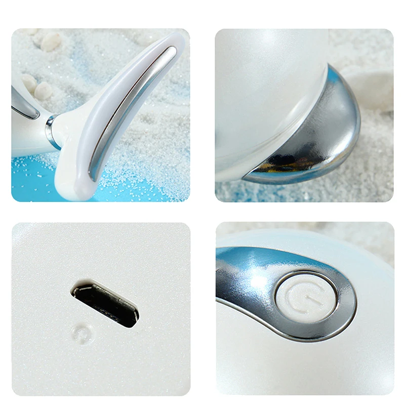 Светодиодный фотонный терапевтический массажер для лица и шеи аппарат удаления