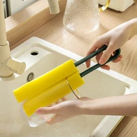 home double side dishwashing sponge cleaning tools dish brush cleaning supplies pot dish cleaning sponges kitchen accessories