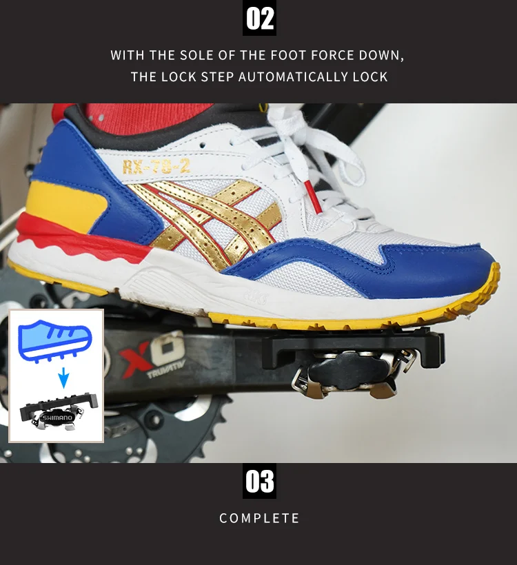 Флуоресцентные педали SPD Cleat плоская педаль для M520 M540 M8000 M9000 MTB горного велосипеда