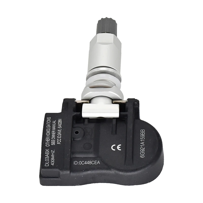

Tire Pressure Monitoring System Sensor TPMS Sensor 6G92-1A159-BB 6G921A159BB 433MHz Compatible with Volvo C30 C70 S40 S80 V50