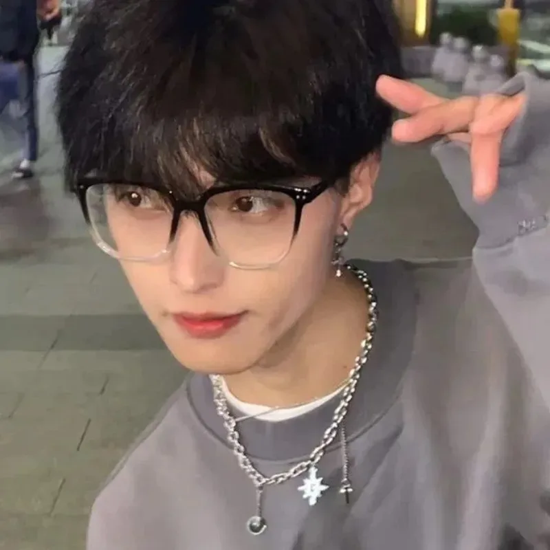 Очки в прозрачной оправе для мужчин и женщин большие квадратные повседневные