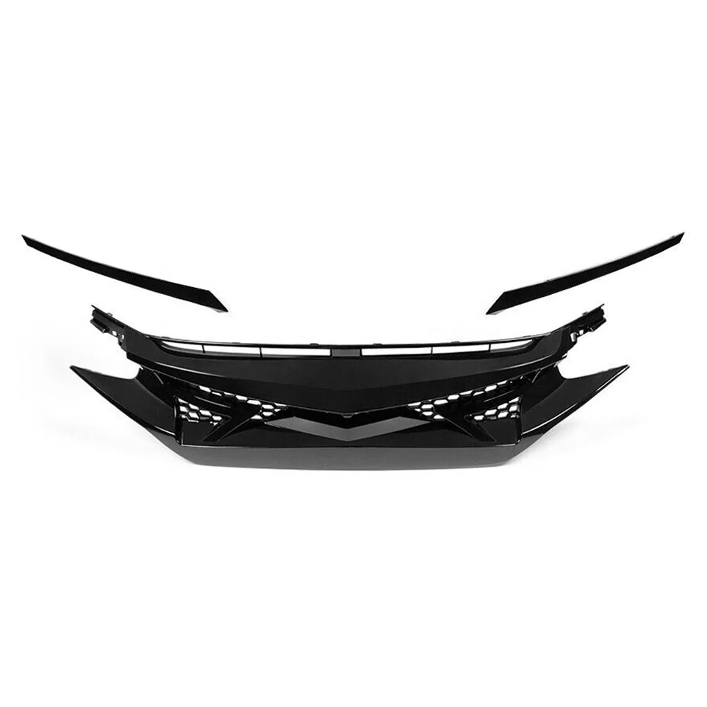

Front Grille Car Grille For civic bodykit 2016-2018 Origin Quality Auto Parts ABS