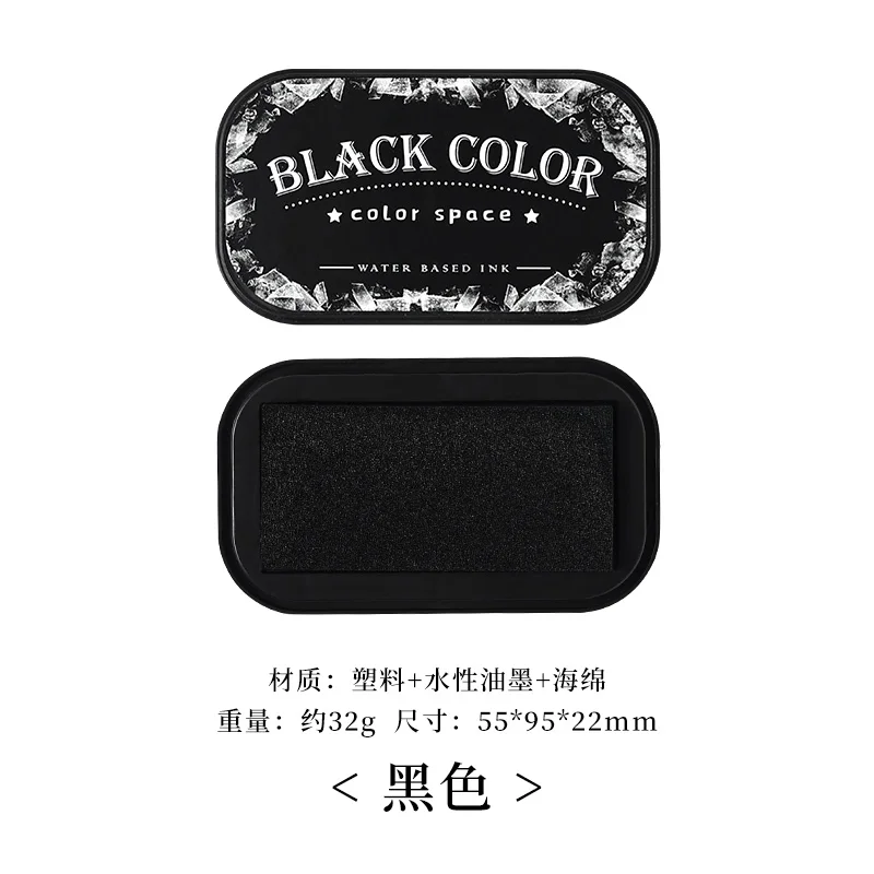 Журнал GO Color Space, чернила на водной основе, губка высокой плотности, чернильная подушечка, планировщик, художественные принадлежности для скрапбукинга, школьные аксессуары