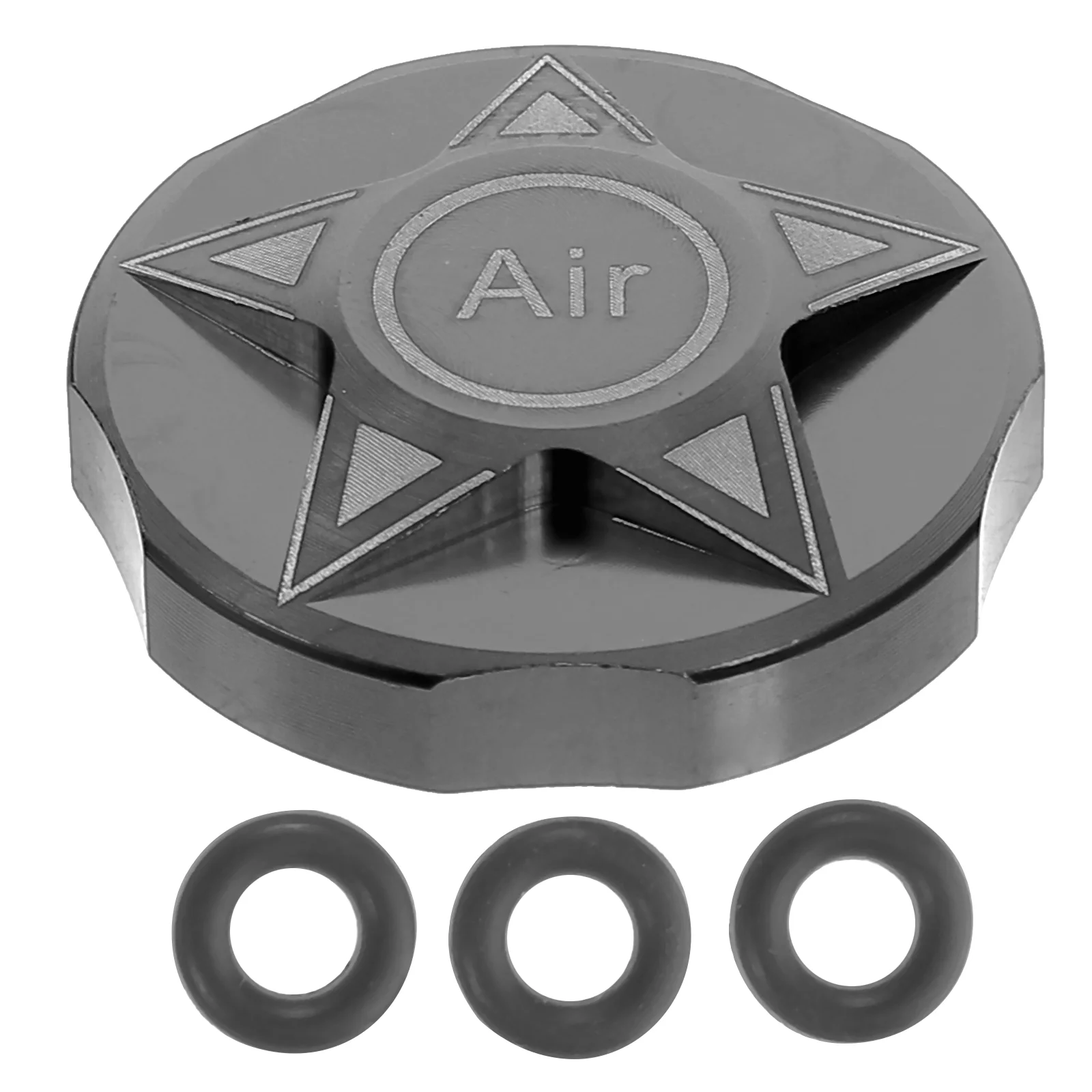 

Bicycle Valve Cover Suspension Fork Air Bike Shoulder Cap Aluminum Alloy Lid Headphone Accessories