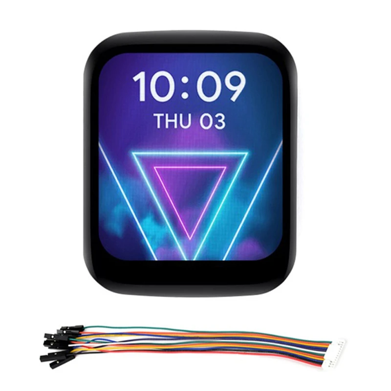 1 69-дюймовый круглый дисплей IPS модуль сенсорного экрана Micr-LCD 240X280 262K монитор SPI и